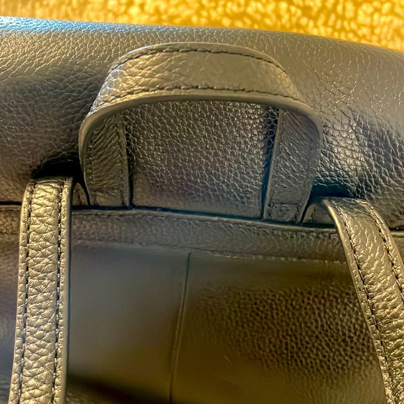 ‼️‼️SOLD‼️‼️Kate Spade black leather backpack ♠️ - Picture 4 of 11